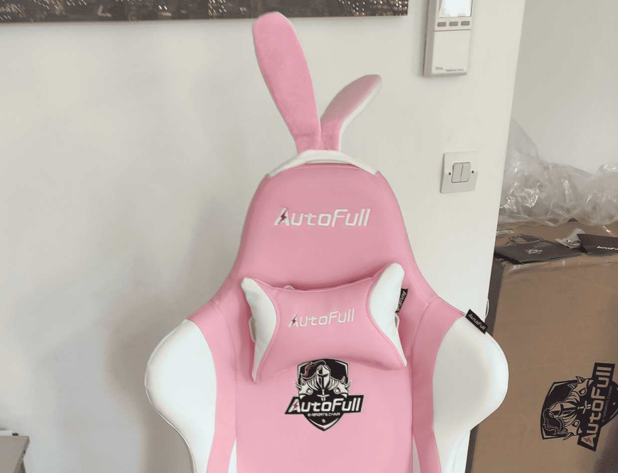 We tried it: AutoFull Pink Bunny Gaming Chair Review - Top Gaming Chair